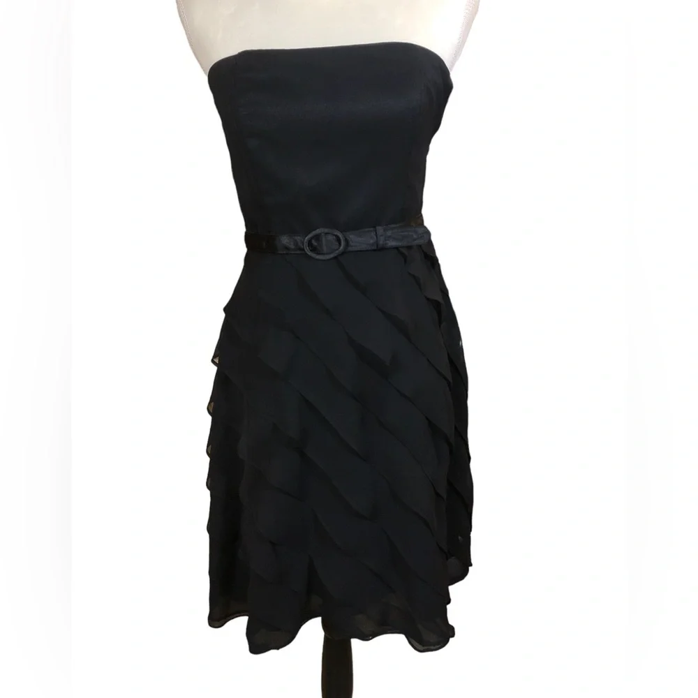 White House Black Market Little Black Dress Size 2 - Picture 2 of 12